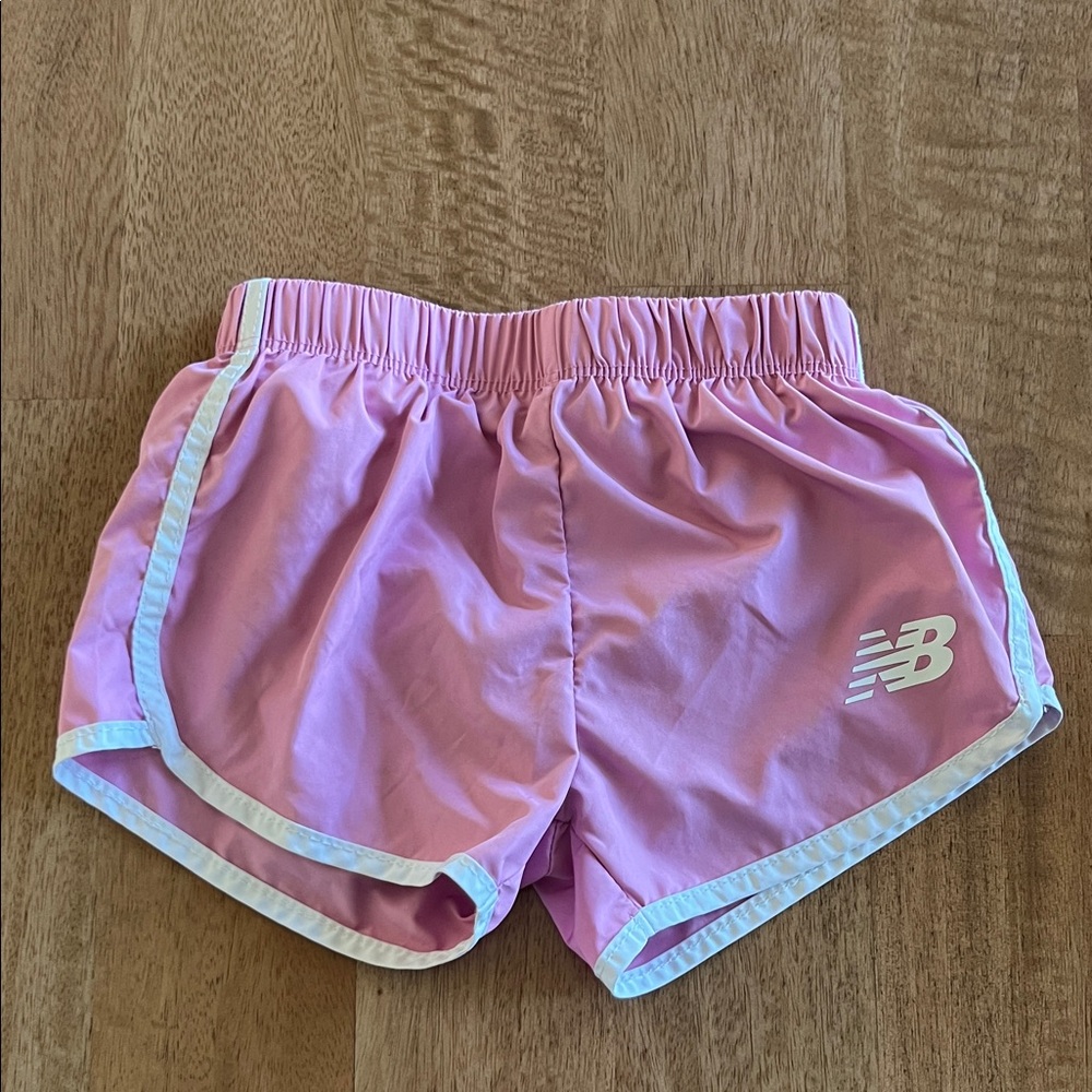 New Balance Light Pink Running Shorts